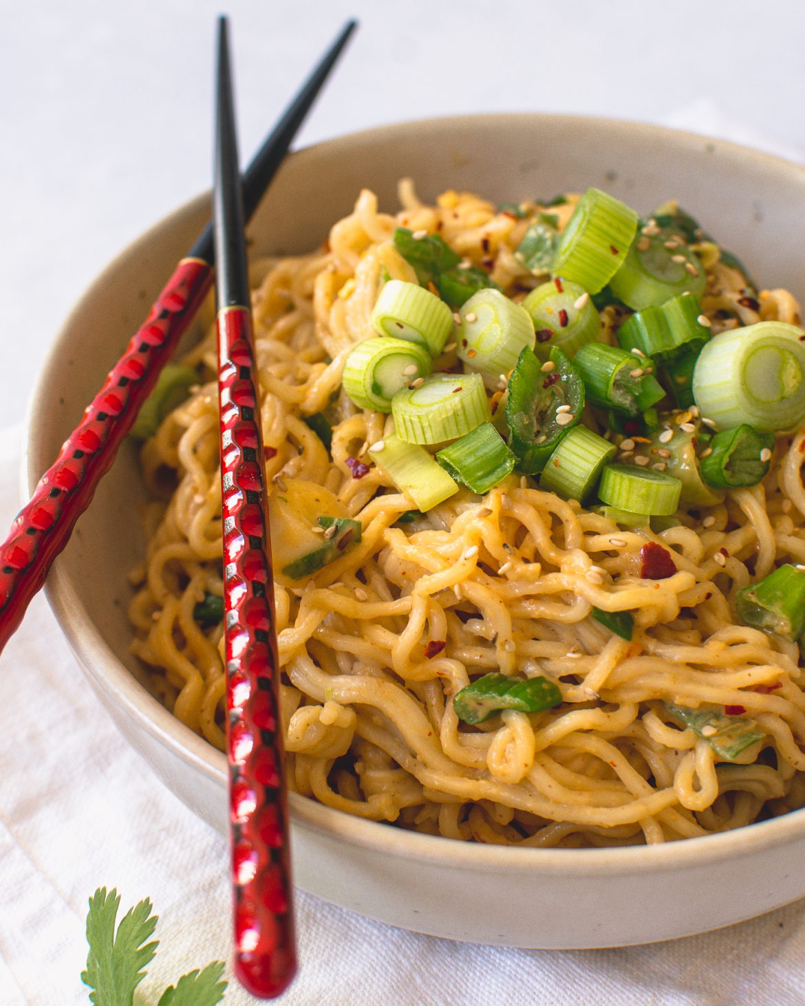 Spicy Peanut Noodles (15 Minutes only!)