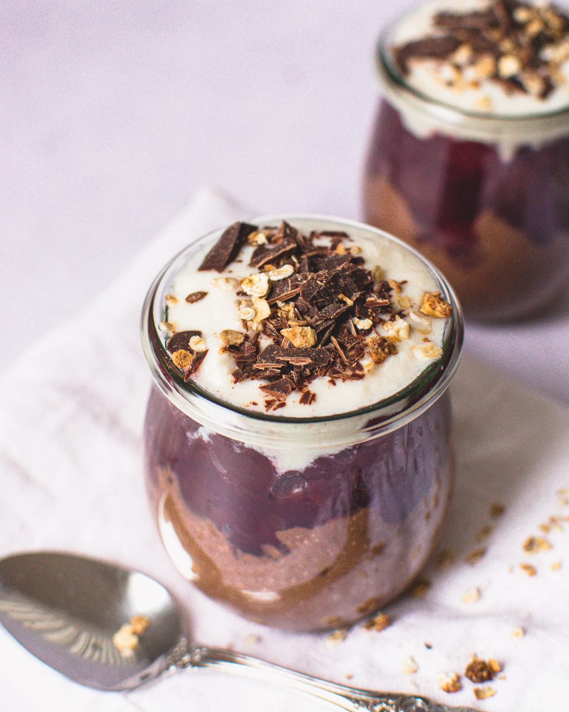 Schwarzwälder-Kirsch Overnight Oats
