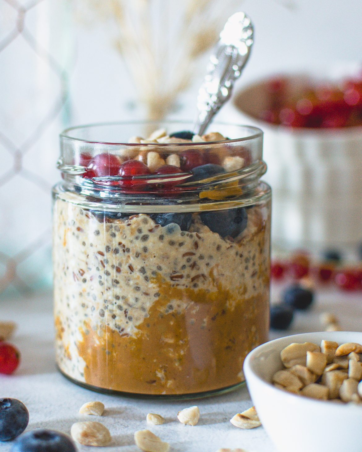 Peanut Butter Overnight Oats